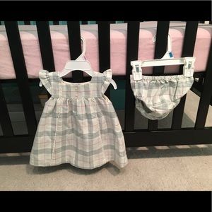 Janie and Jack Dress & Crib shoes